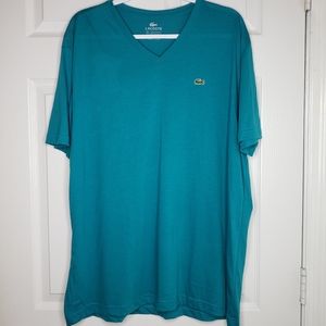 Lacoste Pima V-neck tee